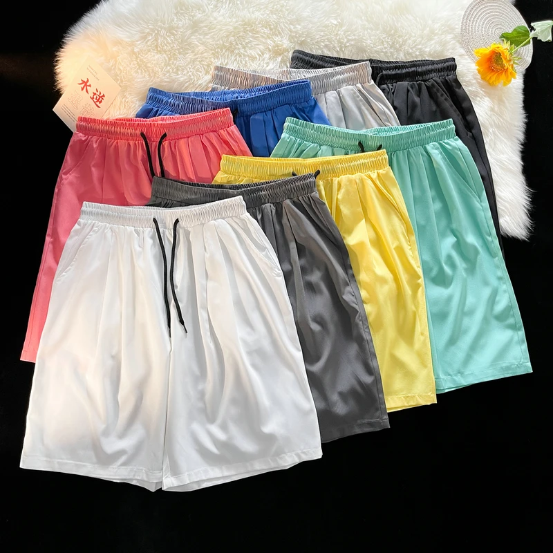 Шорты женские из вискозы дышащие с эластичной талией 45-100 кг