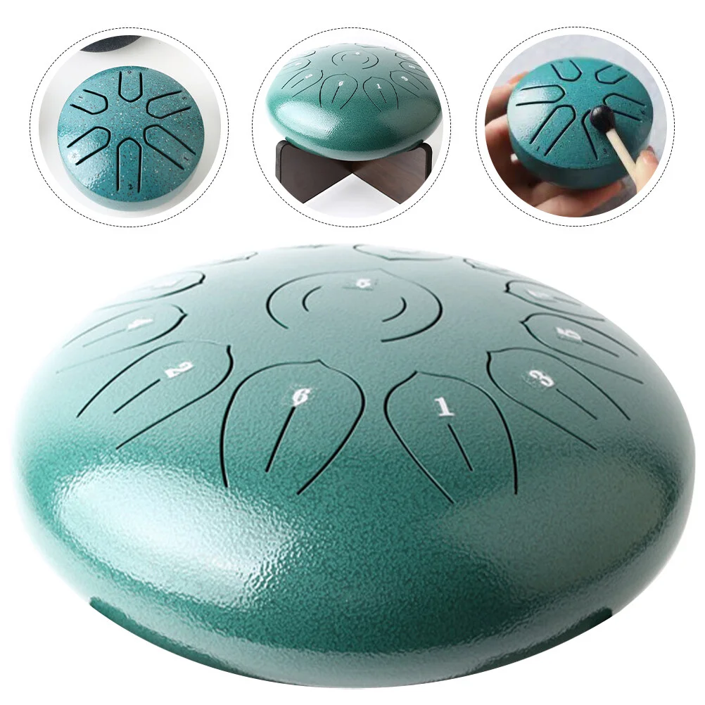 

Sticker Music Gifts Percussion Instrument Kids Adult Playing Drum Yoga Carbon Steel Tongue Musical Child Portable Ethereal