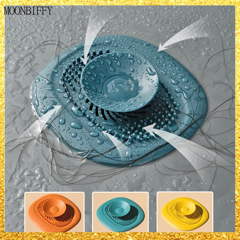 

Kitchen Sink Plug Shower Filter Drain Cover Stopper Sink Strainer Drainer Floor Drain Hair Catcher Bathroom Accessorie