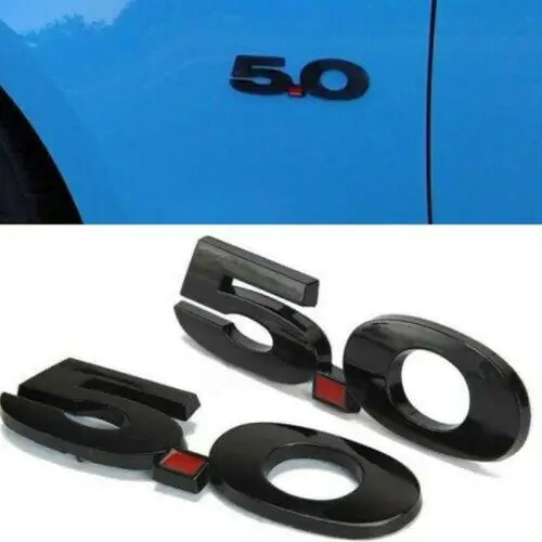 

2 шт., задние наклейки для автомобиля GT 5,0