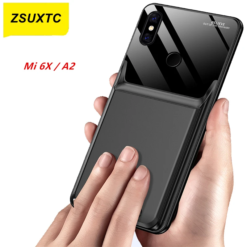 

10000Mah Power Case For Xiaomi Mi 6X Battery Case A2 Battery Charger Cover Power Bank For Xiaomi Mi A2 Battery Case