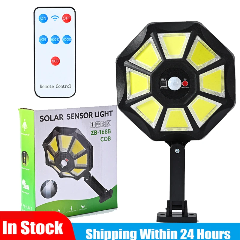 

CXWON Солнечные уличные фонари 168LED/168COB