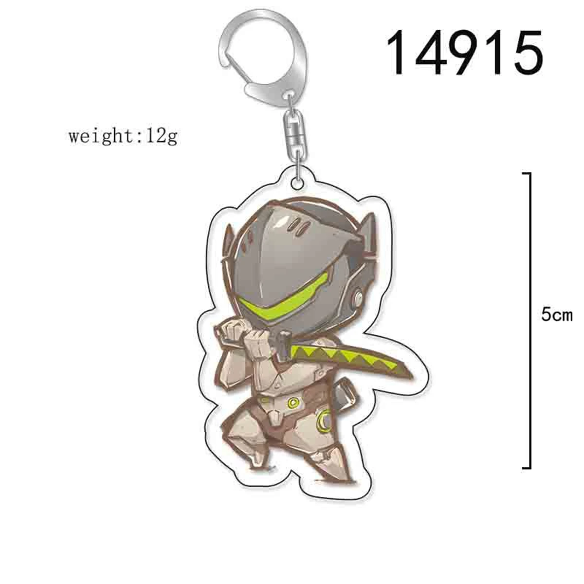 Аниме GOODS акриловый брелок милый y2k Overwatch для сумки ключи от машины сумка ключей