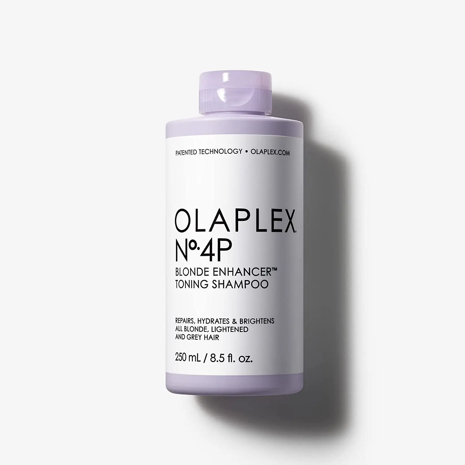 OLAPLEX Hair Perfector Purple No4P Bond Enhancer Toning Shampoo Repairs Hydrates Brightens All Blonde Lightened and Grey Hair