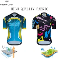 keyiyuan summer bike jersey tops men short sleeve mountain bicycle shirt outdoor mtb clothing ropa ciclismo hombre verano