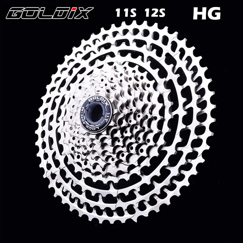 Велосипедная кассета Прочная свободного хода Сверхлегкая 10/11/12 скоростей для