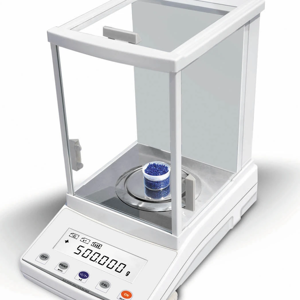 

high precision analytical balance can be calibrated within large range 0.001g laboratory medicinal materials scale 1mg JA1203