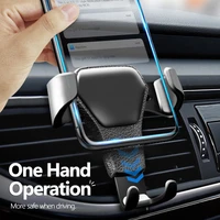 gravity car phone holder for iphone xs max air vent mount holder for xiaomi huawei redmi samsung s10 bracket
