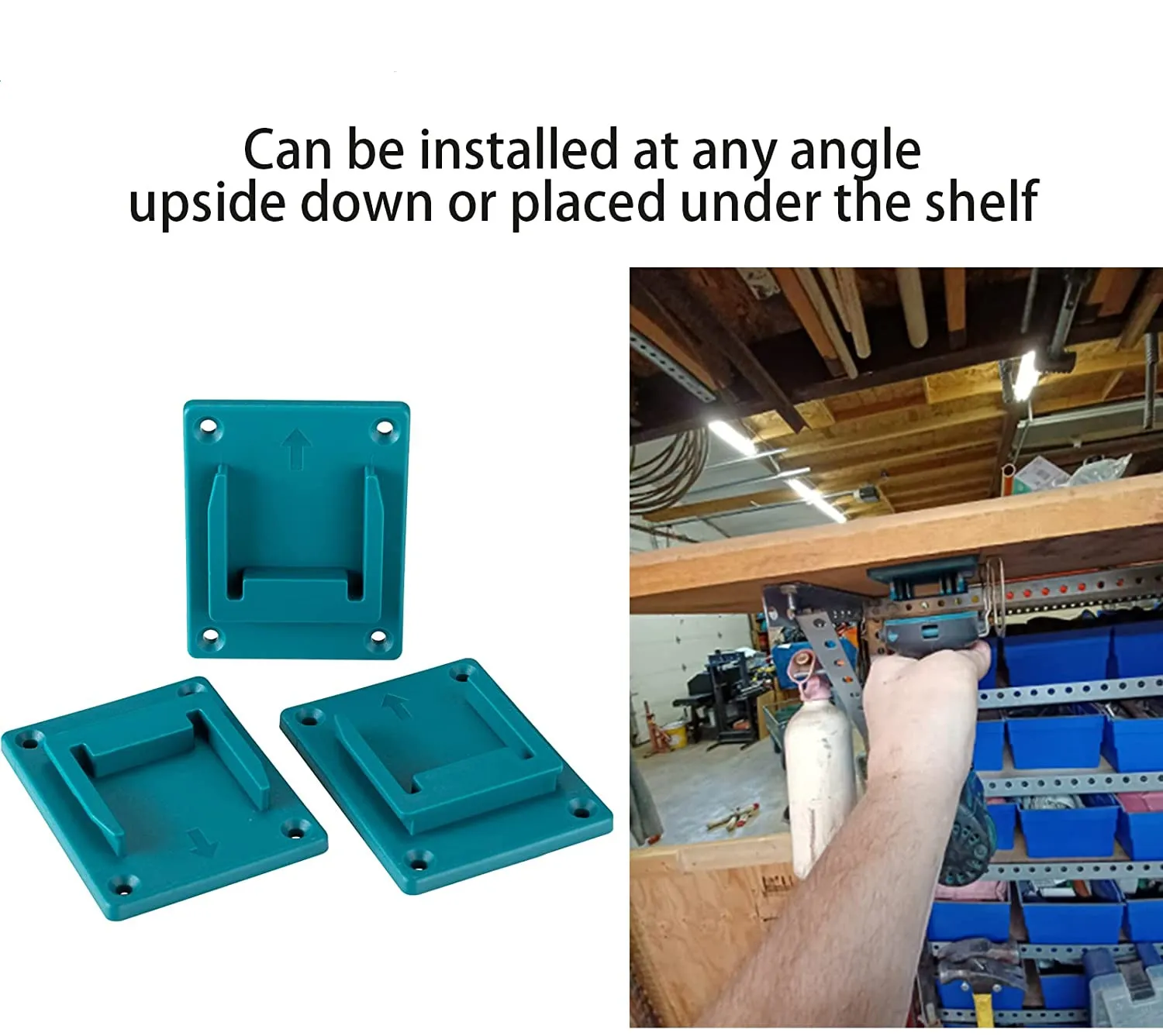 Настенный кронштейн для аккумуляторной дрели держатель аккумулятора