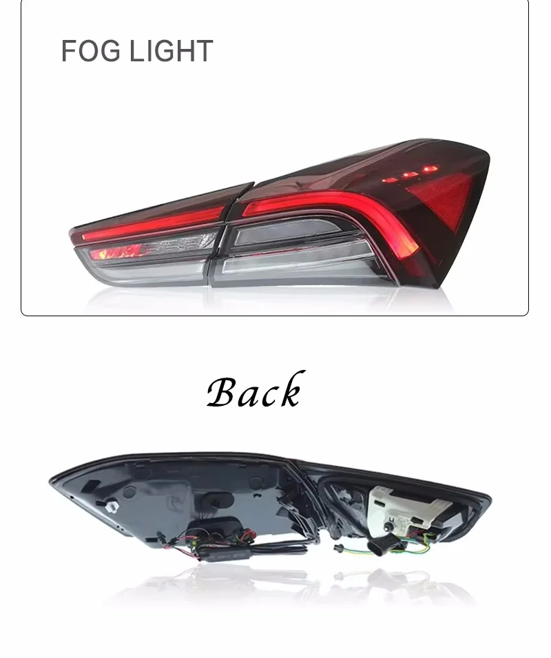 Светодиодный задний фонарь для Maserati Ghibli 2014-2022 обновленный в сборе DRL указатель