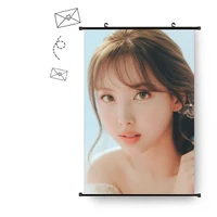 kpop twice special the best album with the same 6040cm waterproof non woven fabric large canvas painting poster peripherals