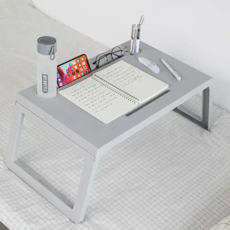 

Multi Function Plastic Folding Desk Ipad Phone Stand Holder Organize Student Bedroom Study Room Lazy Table Dinner Desks Portable