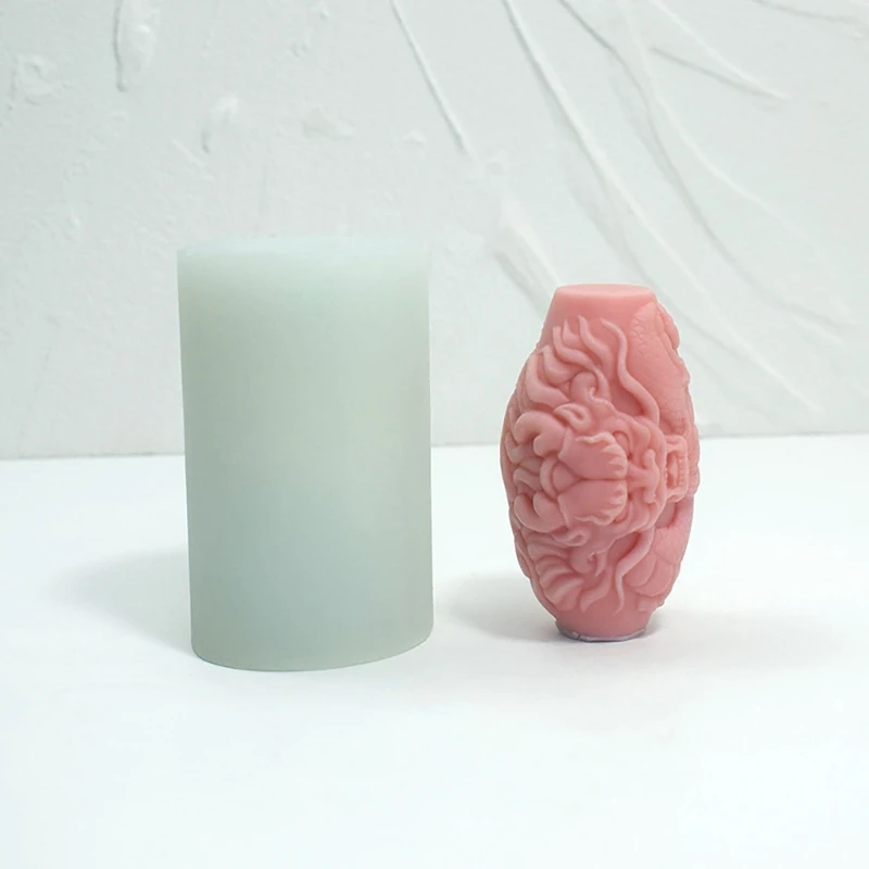 Рельефная форма для изготовления свечей гипсовая орнамента формы украшения дома