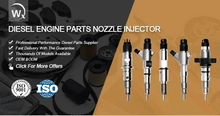 Форсунка дизельного топлива Common Rail 0445120291 для Yuchai YC6J-EU4 YC4E