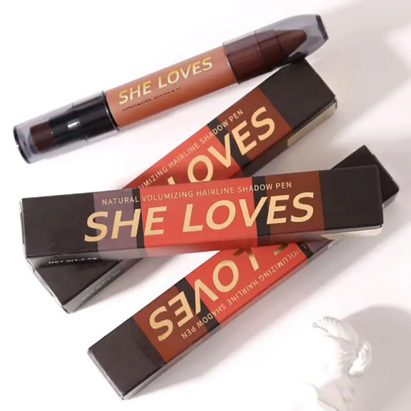 

Ручка для линии волос, 3 цвета, заполняющий цвет волос, тени, пудра, ремонт, контур, линия волос, карандаш, косметика для красоты, инструмент дл...