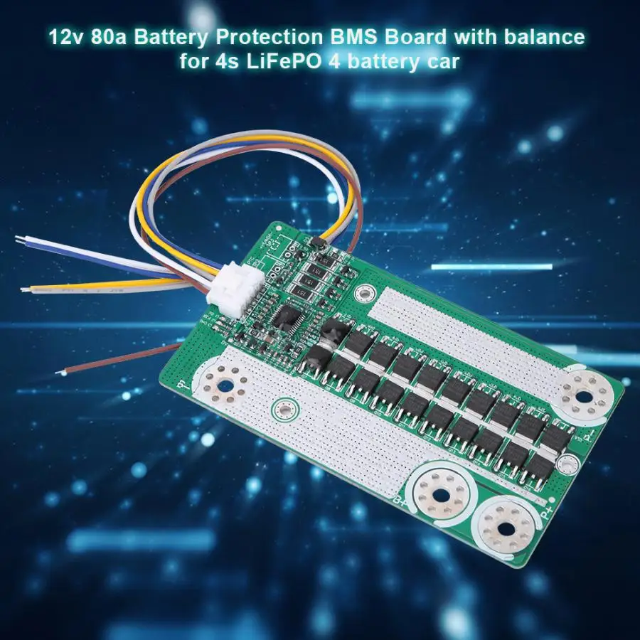 Balance Board TK4S400A PCB BMS 4S 80A Li-ion Lithium Battery Charger Protection For LiFePO | Инструменты