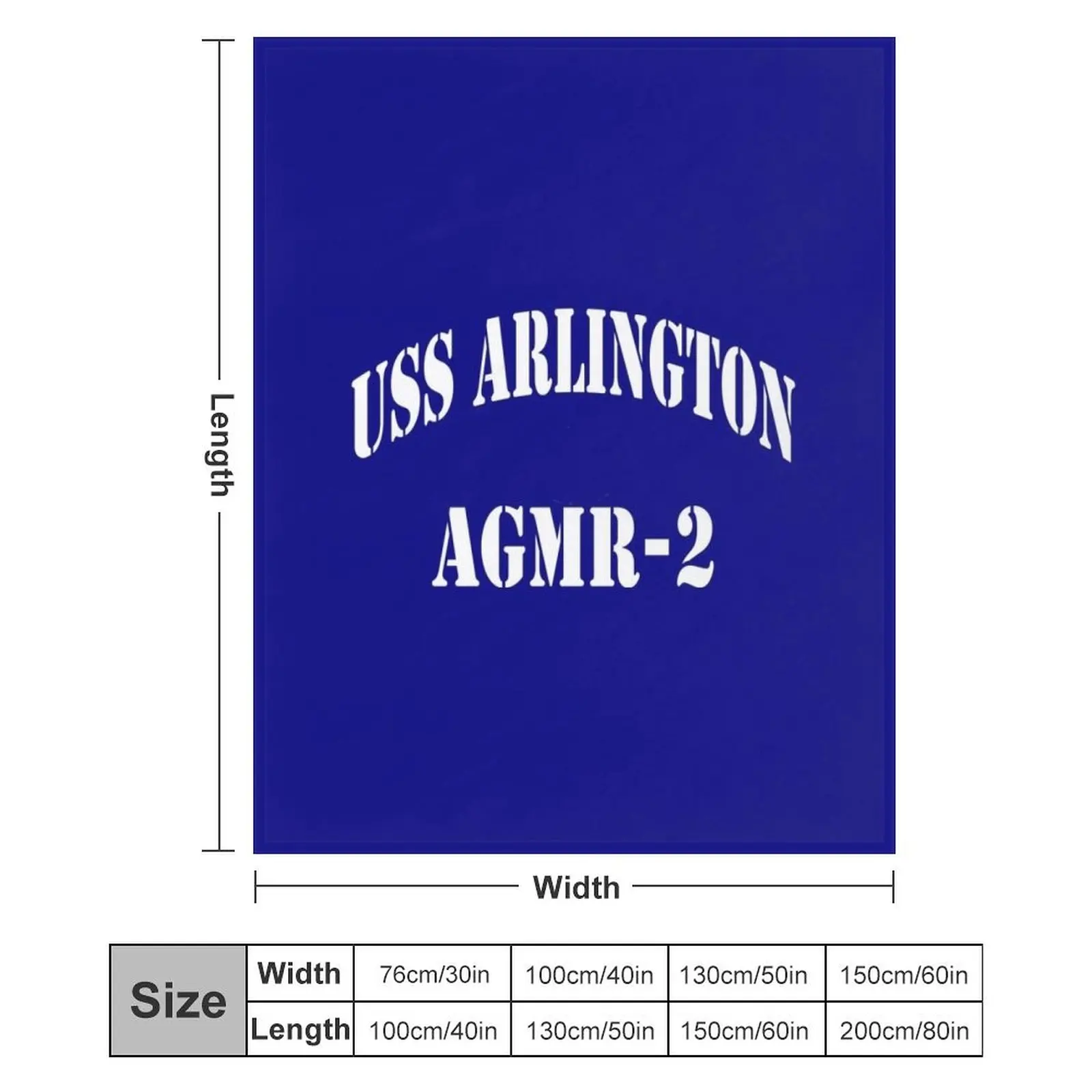 Одеяло USS ARLINGTON (AGMR-2) SHIP's STORE одиночное летнее постельное белье декоративные