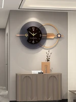 luxury metal wall clock modern large silent clocks wall home decor gold watches mechanism living room decoration gift ideas