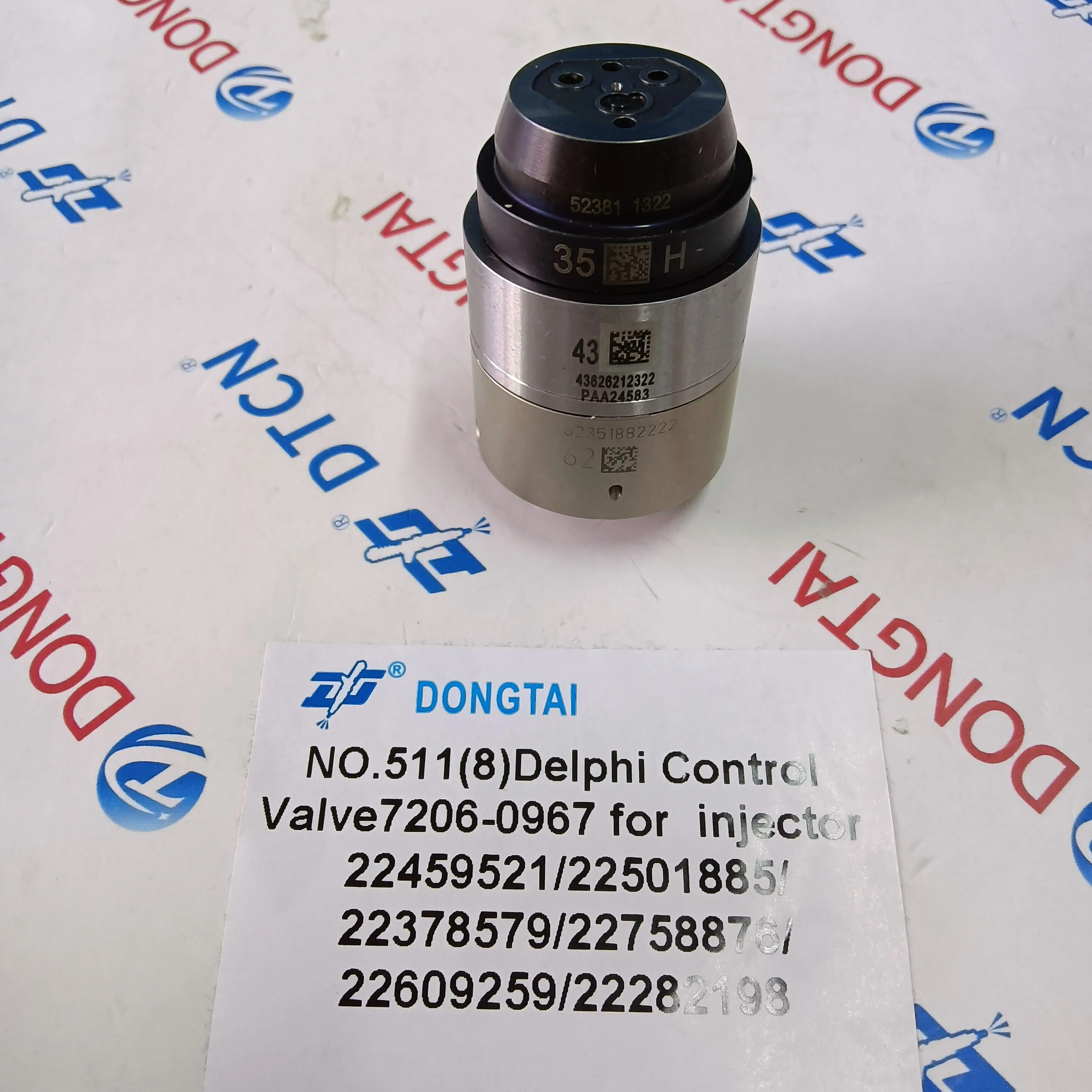 Регулирующий клапан Delph1 двигателя дизельного топлива 7206-0967 для форсунки 22459521
