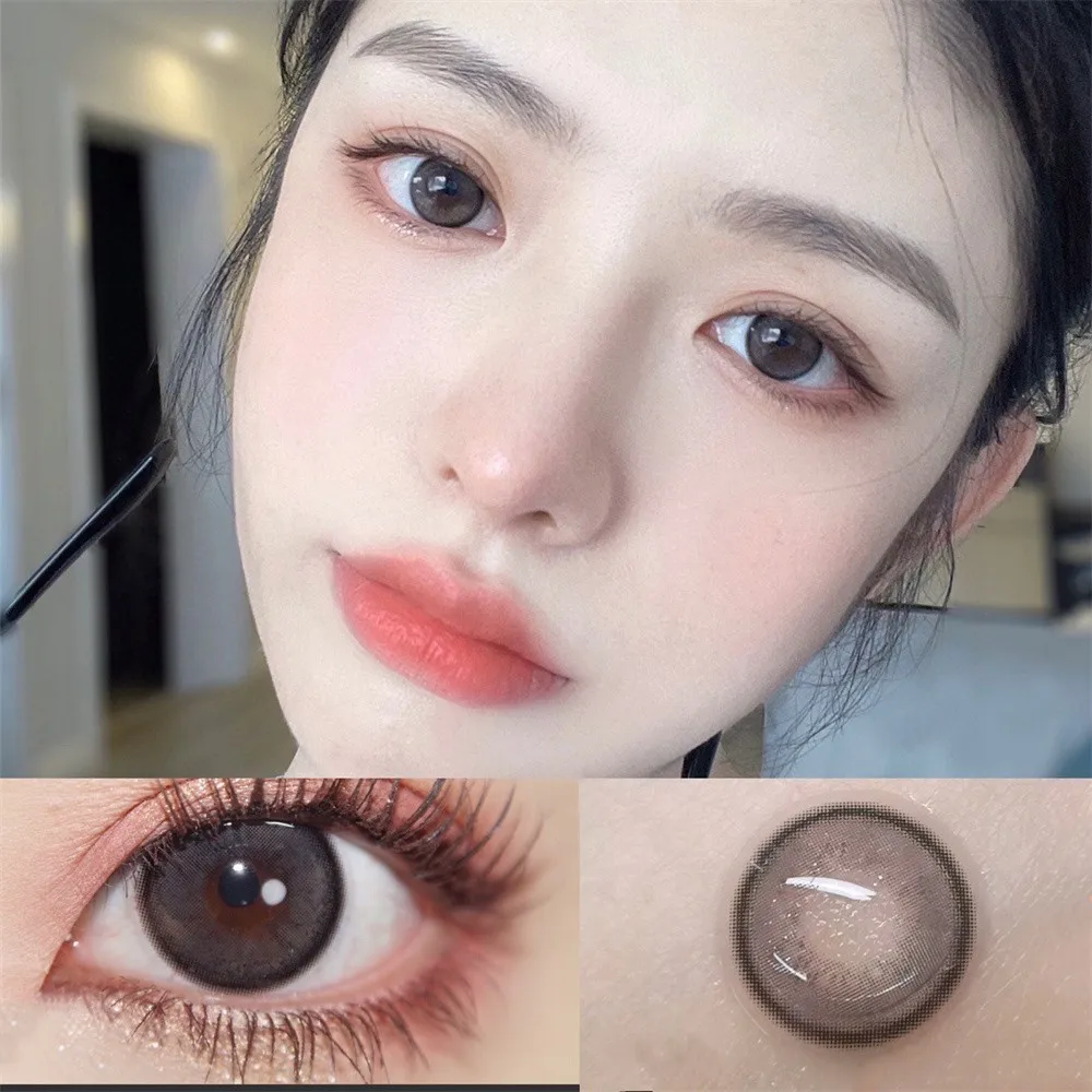 Xiaoheichai Black Cloud маленькие красивые контактные линзы для глаз косметические цветные