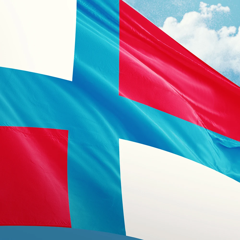 Флаг России полиэстер 90x150 см