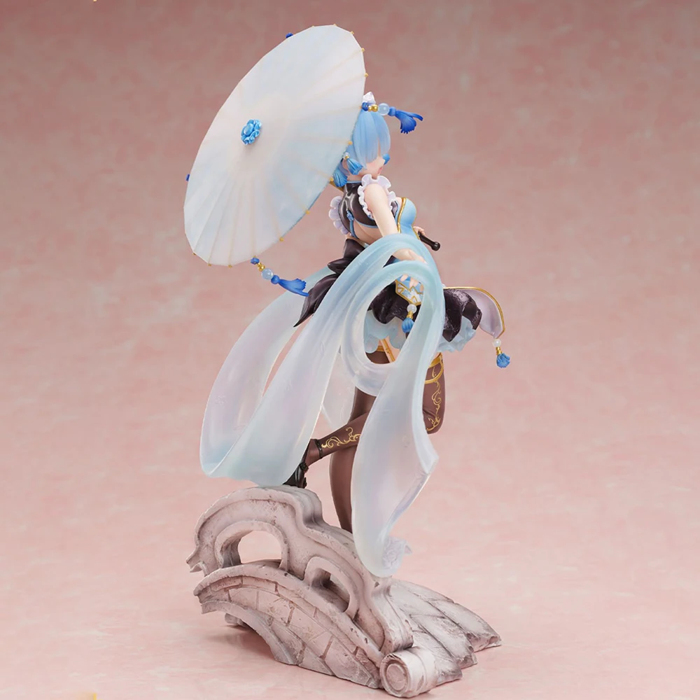 Фото Bebox Rem Qilolita Re:zero Kara Hajimeru Isekai Seikatsu 1/7 аниме экшн-фигурка коллекционные модели игрушки №3