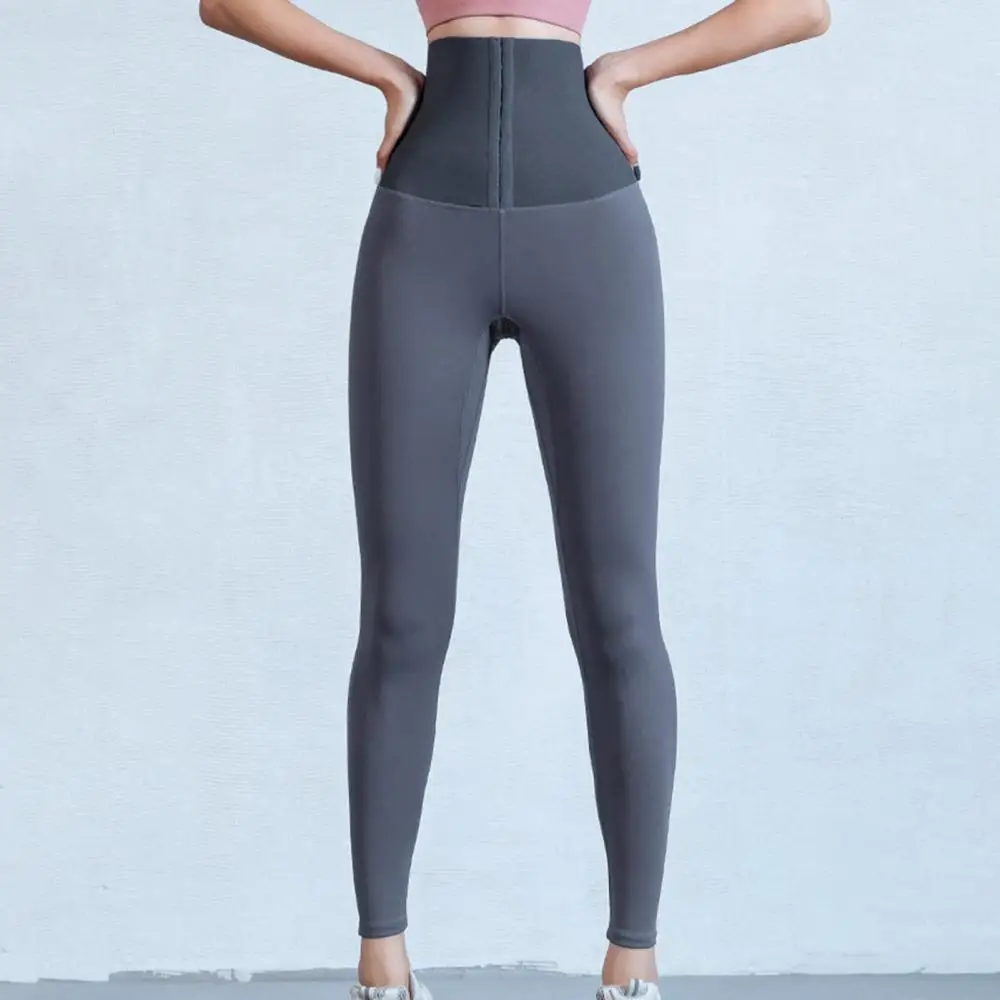 

Women High Waisted Shrink Abdomen Yoga Pants Sport Fitness Leggings Trousers