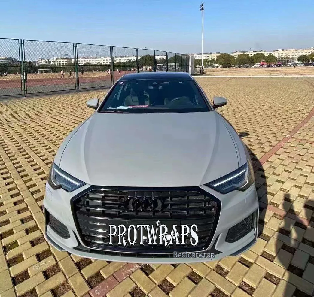 Суперматовая Серебристая Виниловая Пленка премиум-класса для упаковки всего