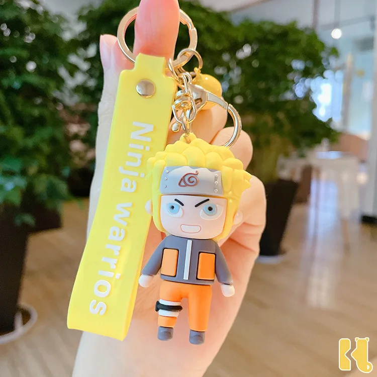 

Anime Naruto Cartoon Naruto Figure Model Toys Keyring Sasuke Hinata Gaara Sakura JIRAIYA Itachi Pendant Doll Bag Gifts Keychain