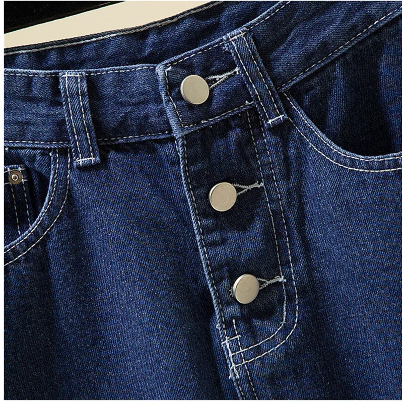 Женская джинсовая сумка с высокой талией юбка на бедрах Новинка весна-лето 2022