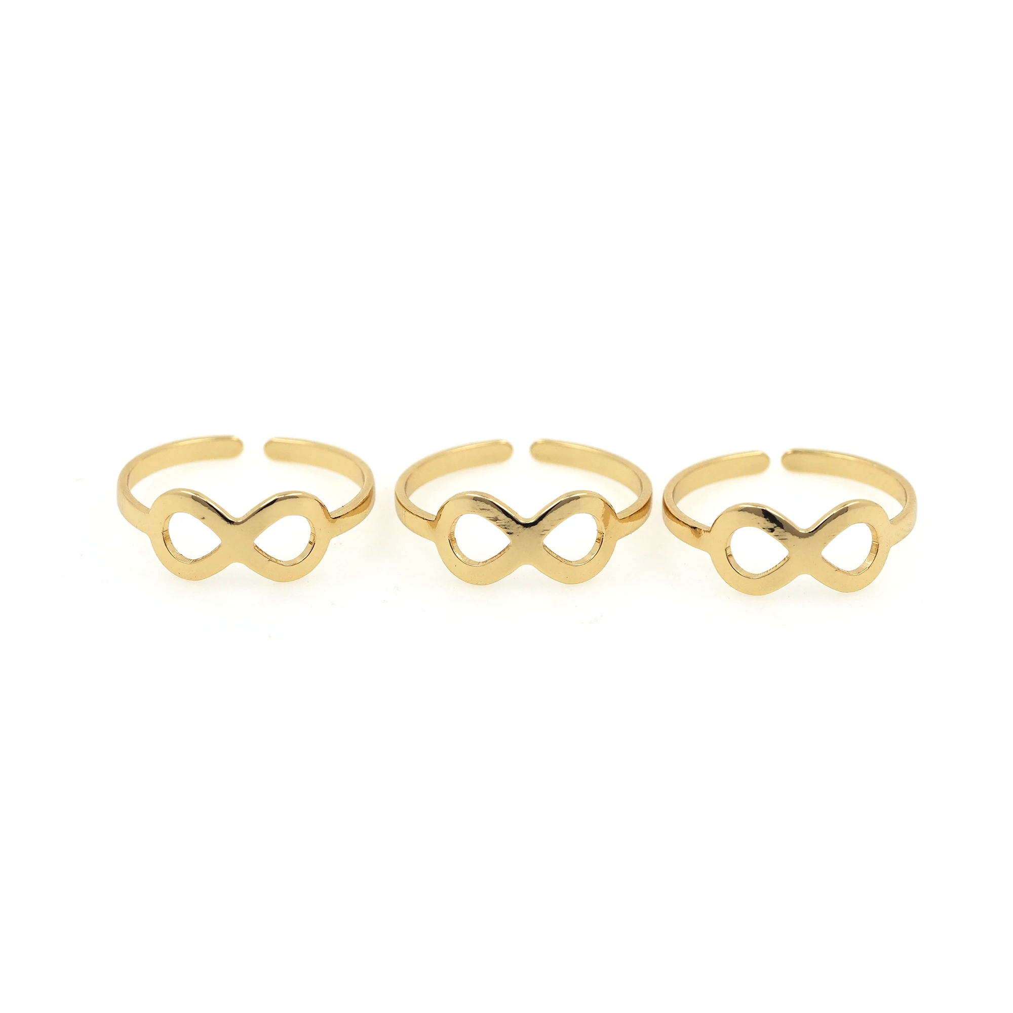 

Trend Unlimited Finger Gold Ring Set Ladies Fashion Jewelry Birthday Party Gift Wholesale Adjustable Jewelry