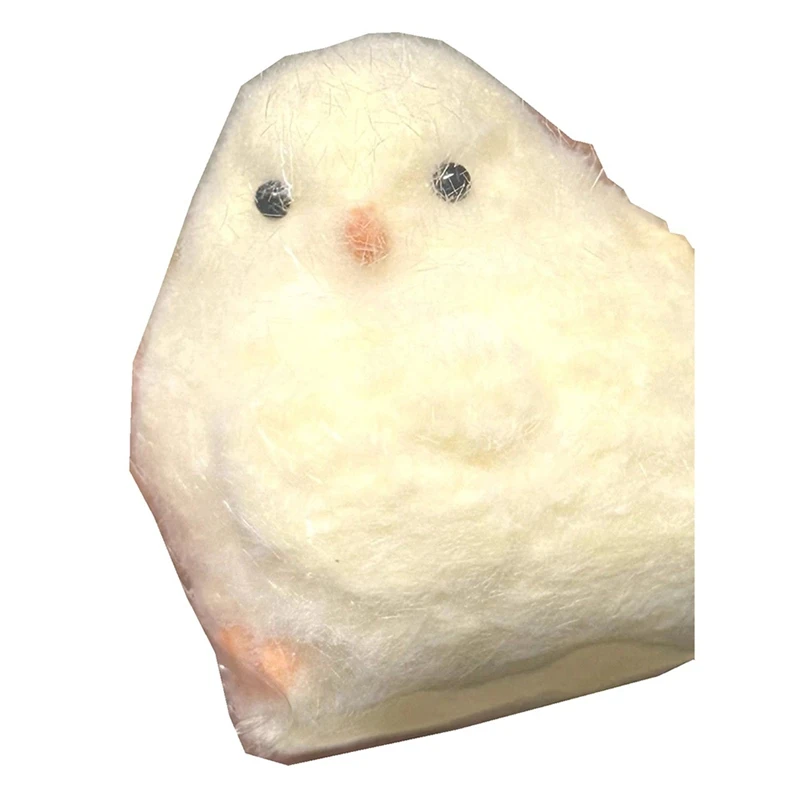 Игрушки Keai ручной работы царапины и потирание маленькая желтая курица