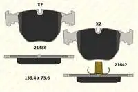 

B214861935KD11 interior ten brake pad E39 M5 E38 X3 E83 X5 E53