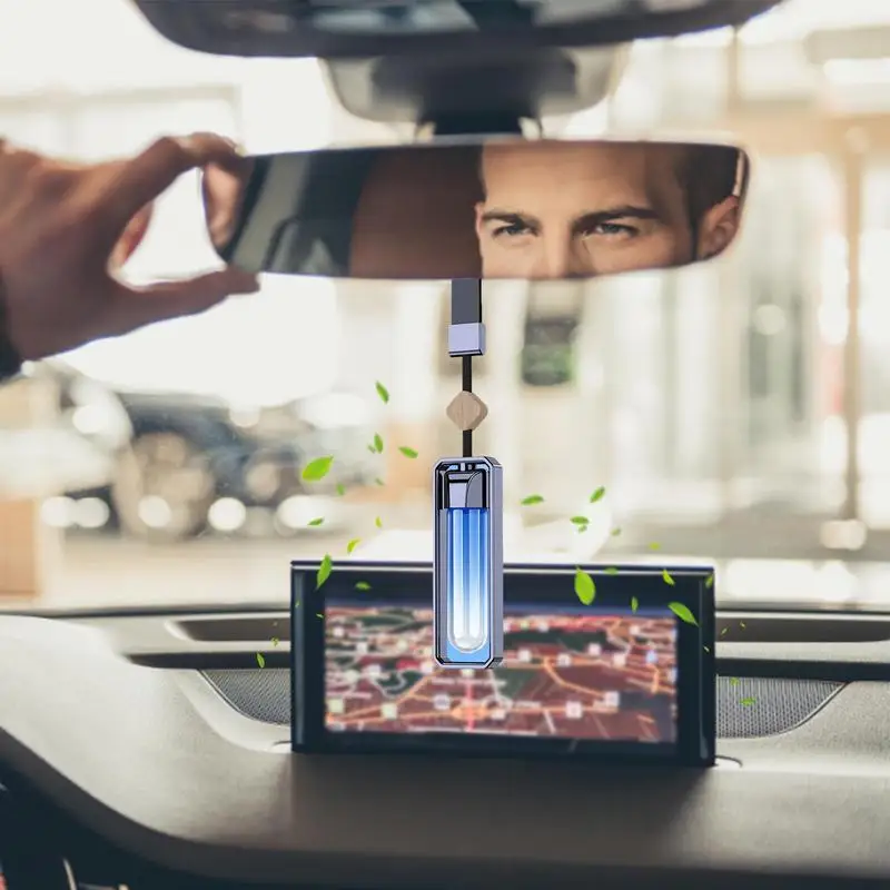 

Auto Perfume Pendants Gradient Glass Car Car Hangings Freshener Diffuser Car Fragrance Odor Eliminator Car Interior Decoration