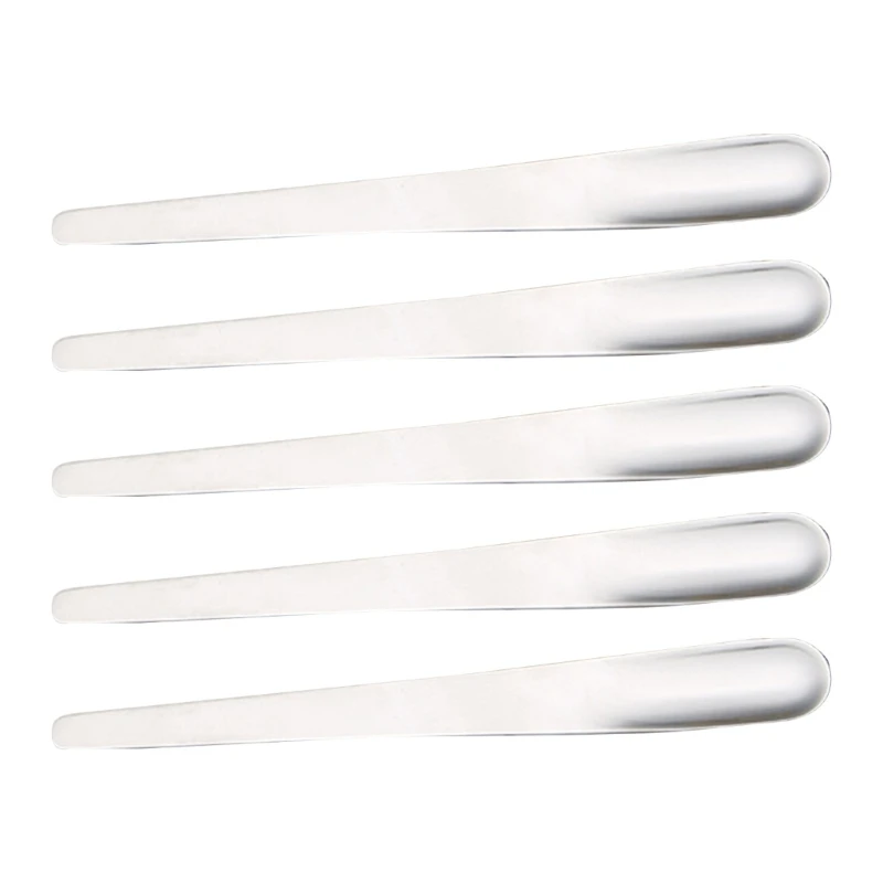 

5 Pcs Stainless Steel Dessert Spoon Fork Ice Cream Spoon Tasting Appetizer Forks