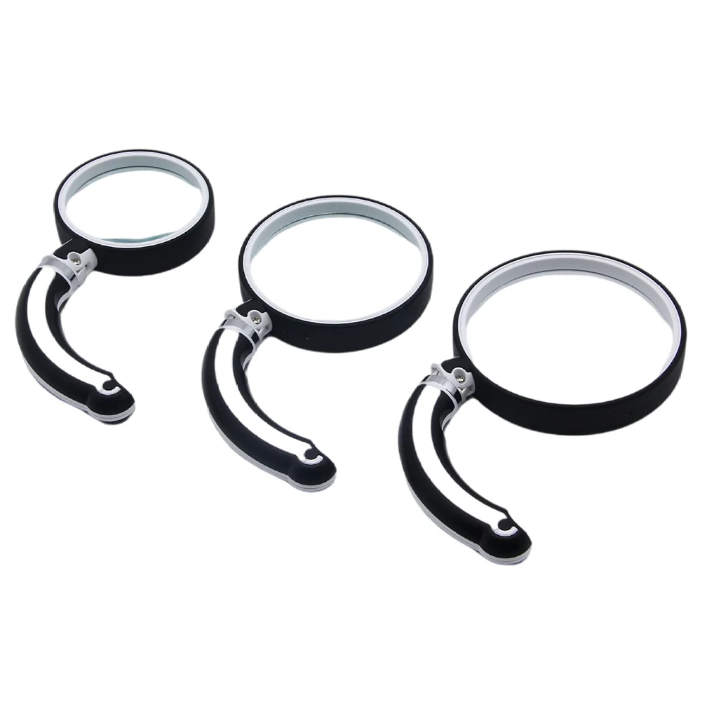 

Handheld Magnifier Portable Foldable HD Lens Magnifying Glass Loupe for Elderly Newspaper Book Reading Inspection Repair
