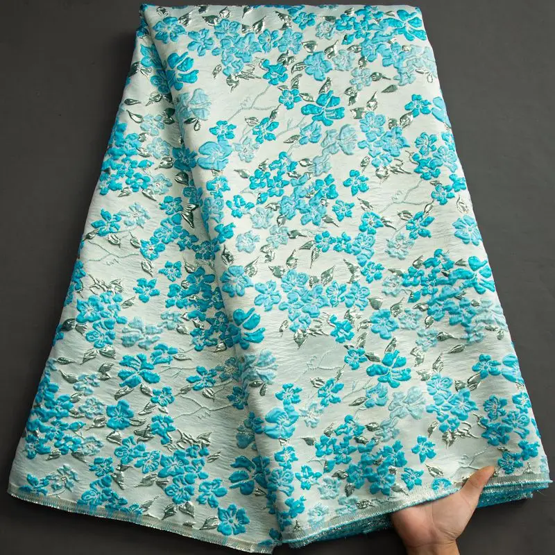 2023 высококачественная ткань из искусственного жаккарда кружевная вышитая