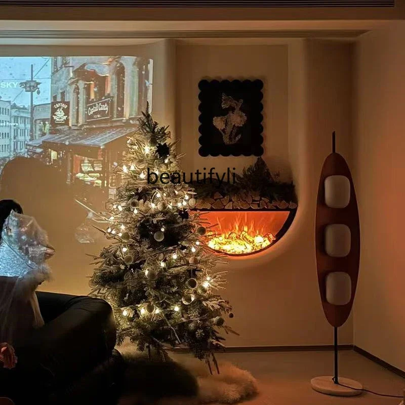 Имитация сердечника камина U-образный французско-американский электронный