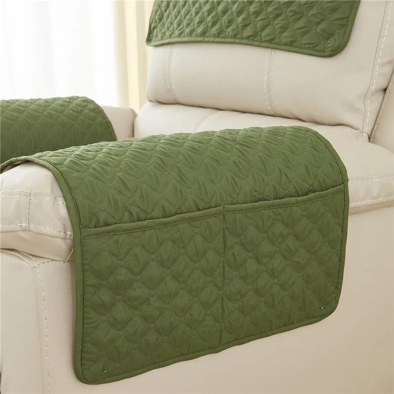 

3PCS Sofa Armrest Organizer With Pockets Soft Armchair Storage Bags Non-Slip Remote Control Holder Bag Stylish Sofa Armrest