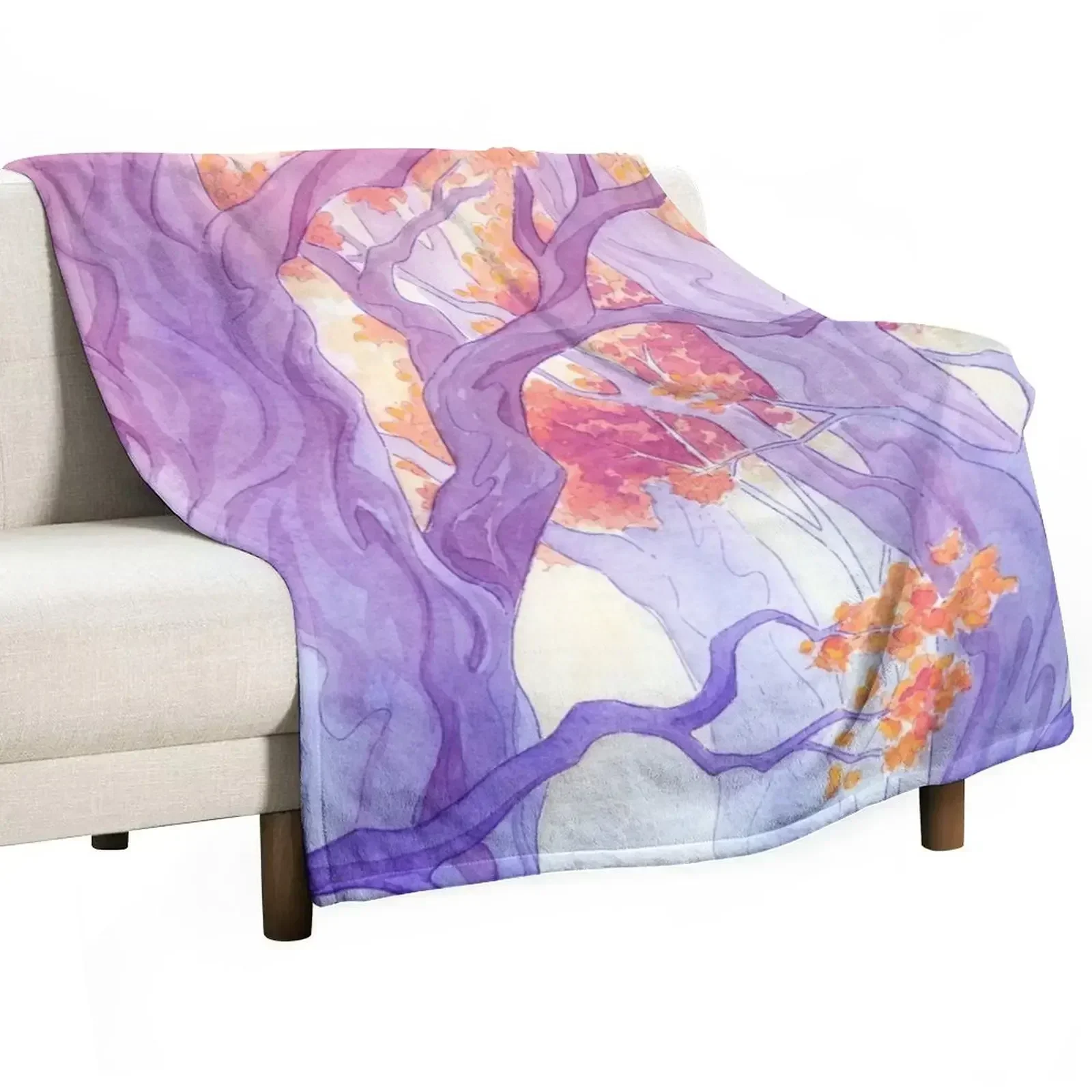 The Long Crossing - фиолетовое вариант одеяла теплые дорожные забавные подарочные