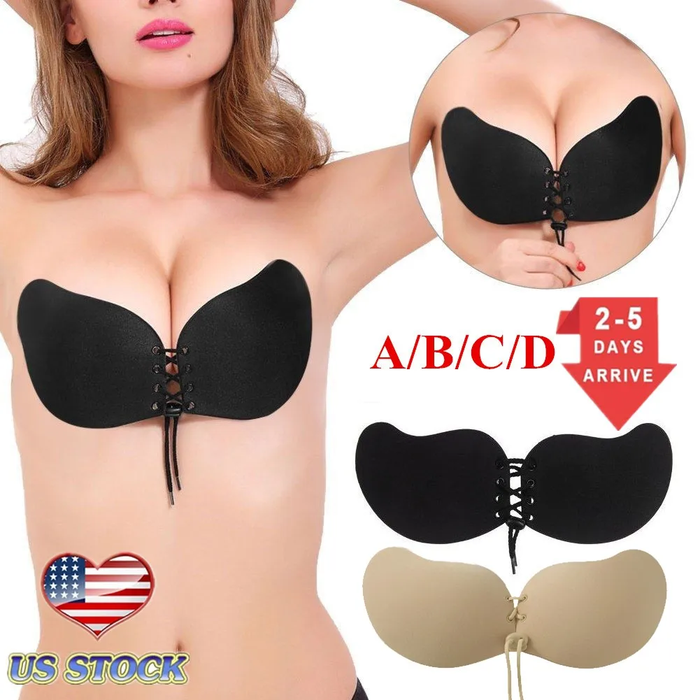 

Invisible Silicone Bra Instant Breast Lift Push Up Chest Paste Sexy Breast Pasty Invisible Bra Mango Chest Sticker For wedding
