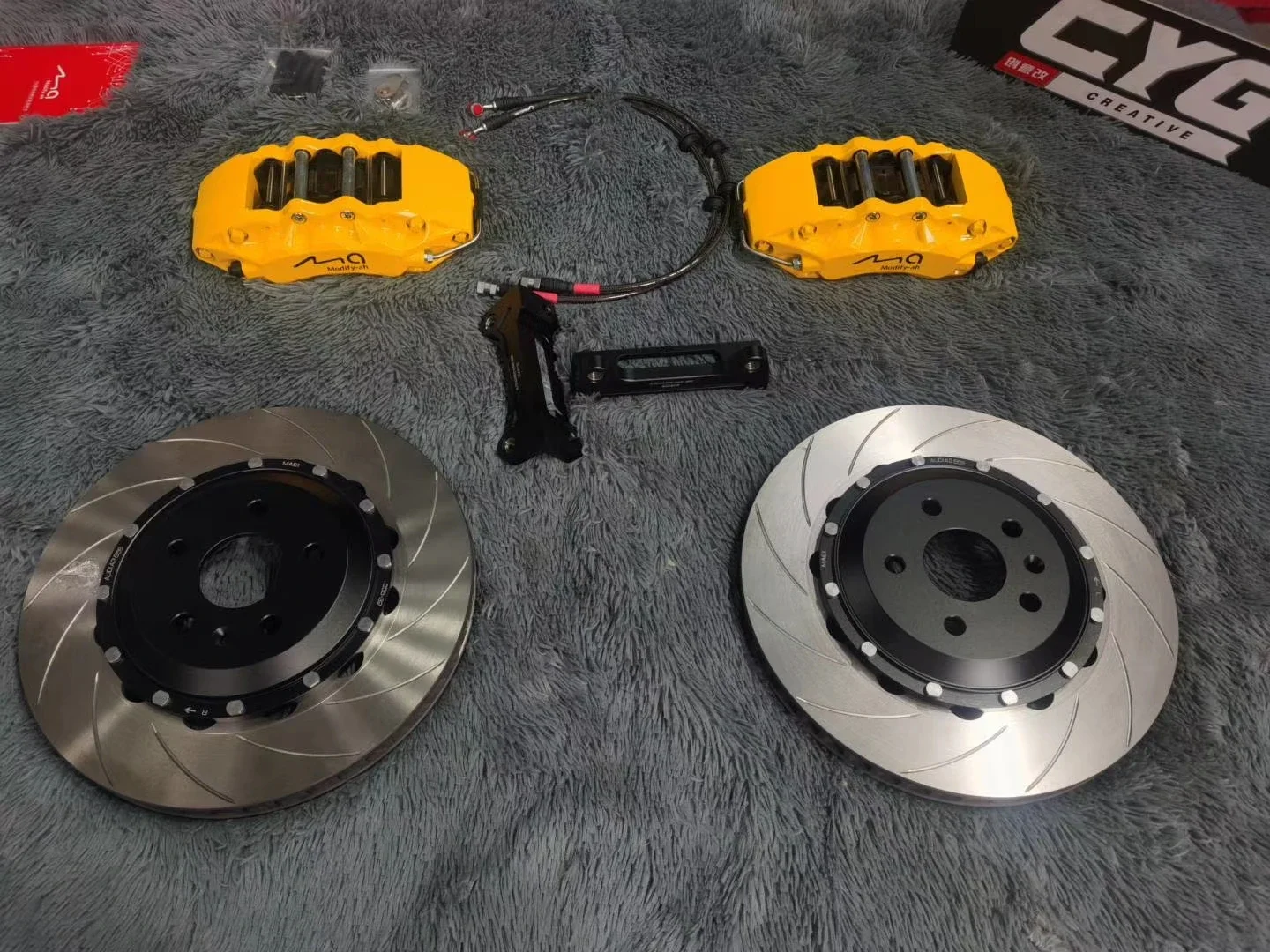 Кронштейн EDDYSTAR для автомобиля передний 6 большой поршень модифицированный