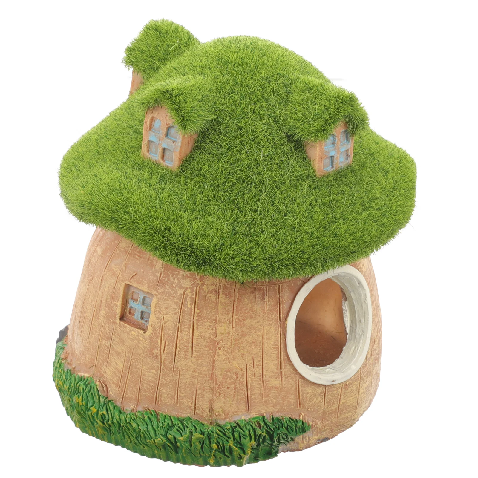 

Aquarium Fish Hideout Resin Fish Tank Ornament Mushroom House Fish Shelter Aquarium Decoration