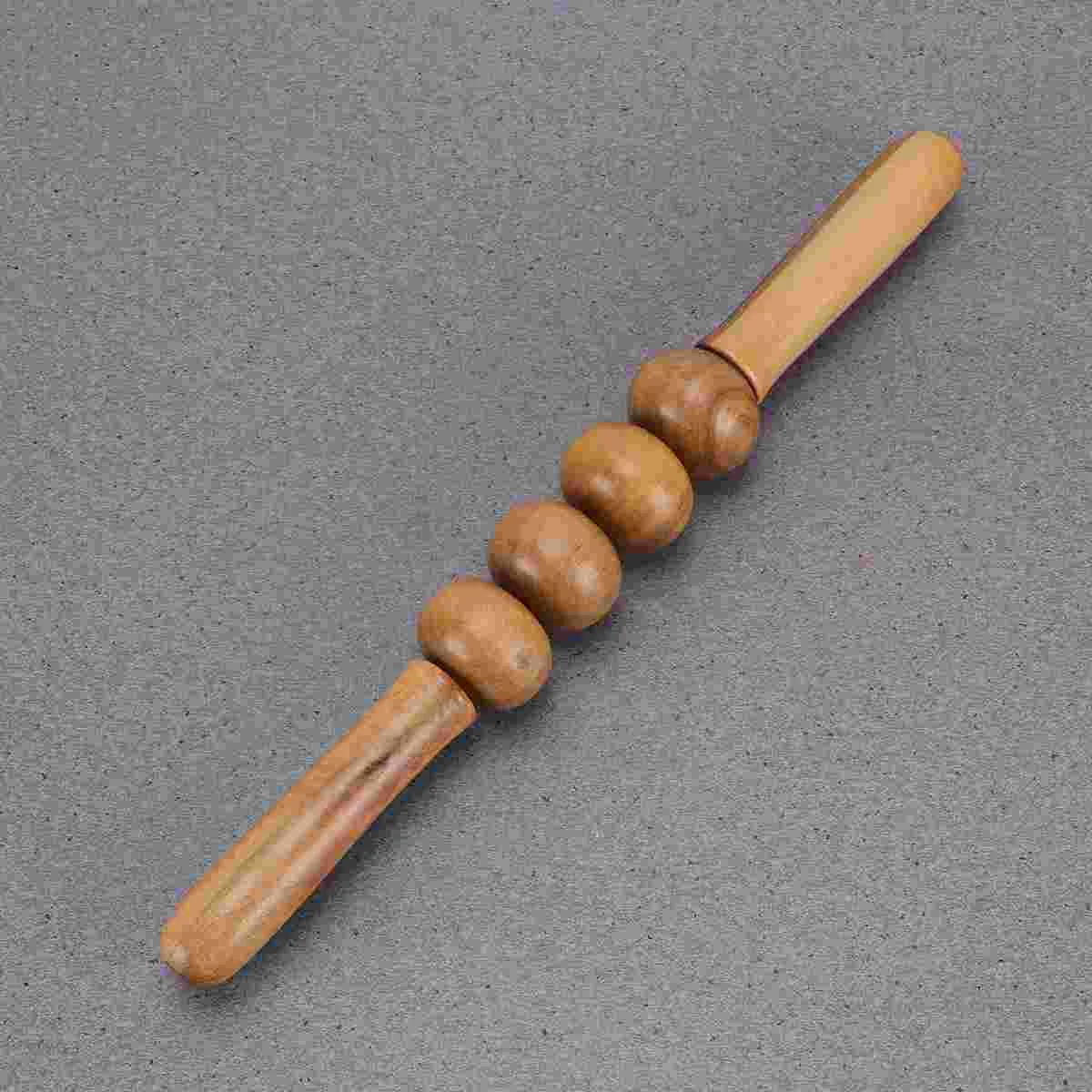 

Roller Stick Musclemusclesmassager Wooden Sore Rollers Yoga Gym Leg Fitness Body Cellulite Fascia Handhelddeep Rolling Wood