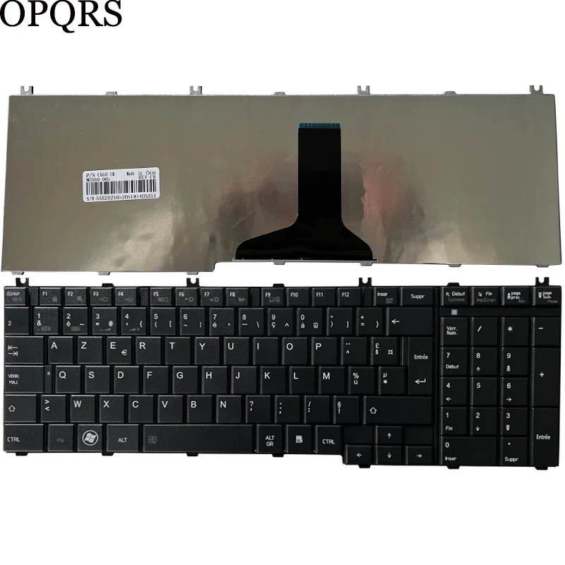 

For Toshiba Satellite C660 C660D C655 C655D C650 C650D C670 French/FR laptop keyboard