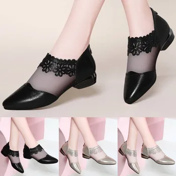 Sandals Women 2023 Breathable Mesh Upper Sexy Ladies Casual Shoes Sandals Women Sparkly Sandals For Women Gel Sandals For Women 1