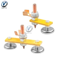welding magnet head magnetic welding fix ground clamp single double strong magnetic welding support for electric welding ground
