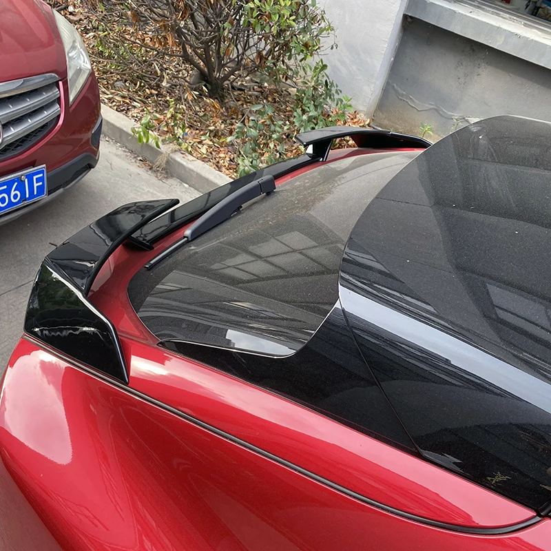2021 2022 2023 2024 Спойлер для Ford Mustang Mach-E Much E Высококачественные спойлеры на задний