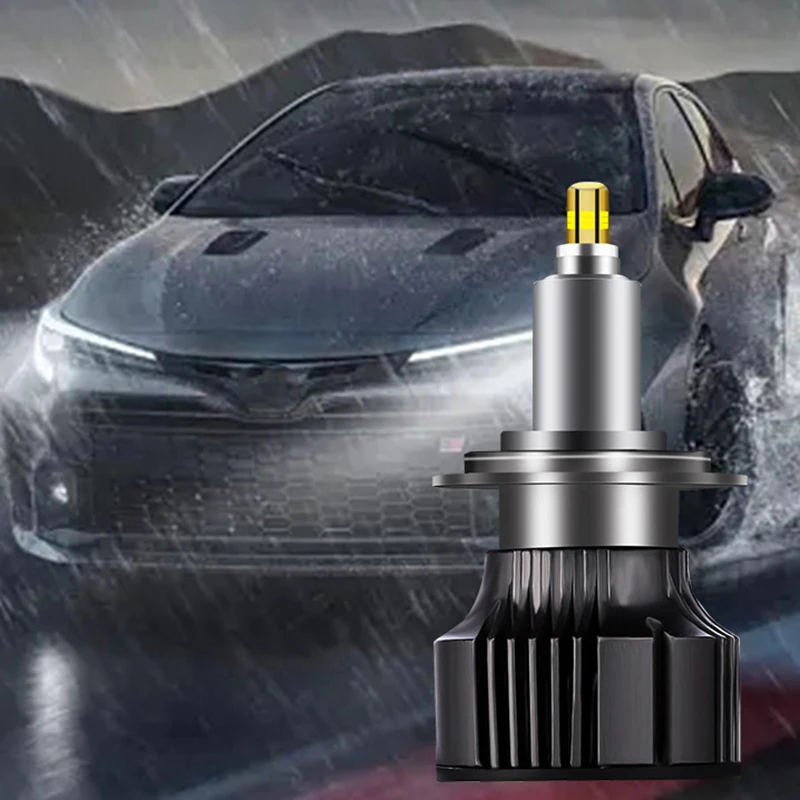 360-градусные 6000K светодиодные линзы для автомобильных фар лампы высокой мощности