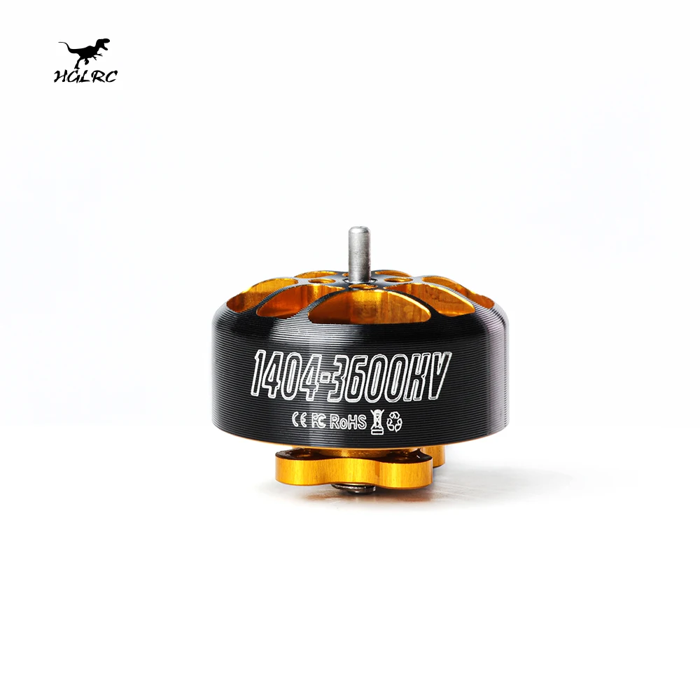 

HGLRC AEOLUS 1404 Brushless Motor (2800KV/3600KV/4800KV) Suitable 3Inch And Others Seires Drone For DIY RC FPV Quadcopter Parts